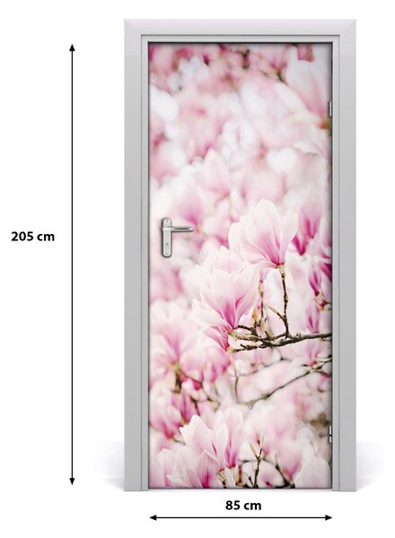 Fototapeta samolepiace kvety magnólia 85x205 cm