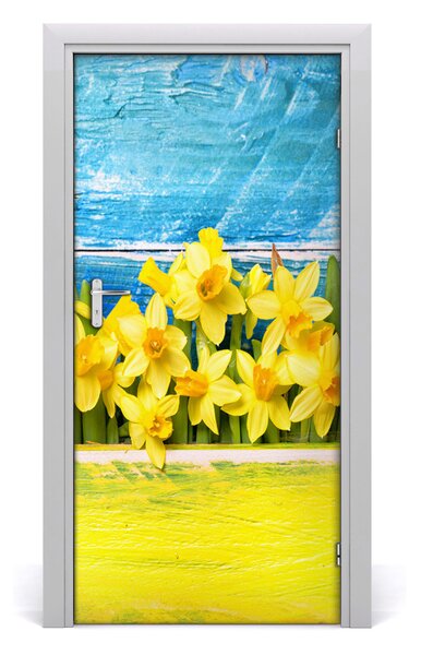 Fototapeta samolepiace narcisy 95x205 cm