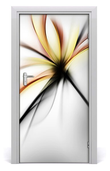 Fototapeta samolepiace abstraktné kvetina 95x205 cm