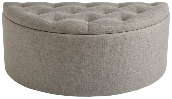 TABURETKA, textil, kompozitné drevo, 100/44/42 cm MID.YOU - Online Only drobný nábytok, Online Only