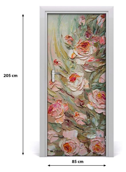 Fototapeta samolepiace ruže 85x205 cm