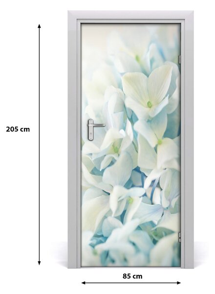 Fototapeta samolepiace kvet hortenzie 85x205 cm