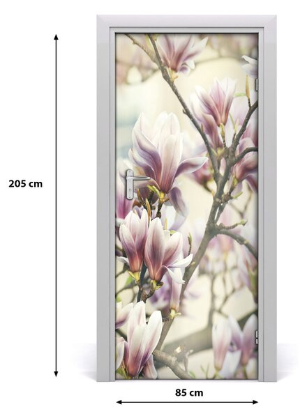Fototapeta samolepiace magnólia 85x205 cm