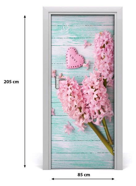 Fototapeta samolepiace kvet bazy 85x205 cm