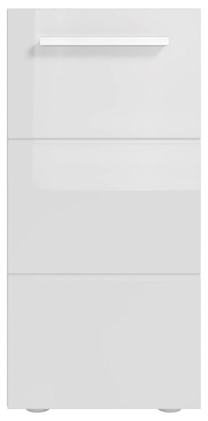 SPODNÁ SKRINKA, biela s vysokým leskom, biela, 34/72/31 cm MID.YOU - Kúpeľňové skrinky, Online Only