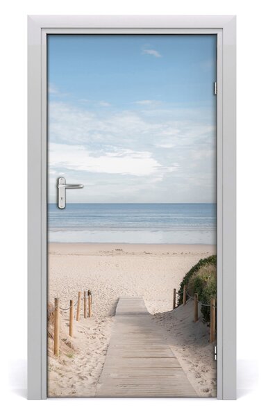 Fototapeta na dvere Chodník na pláž 95x205 cm