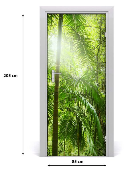 Fototapeta na dvere dažďový les 85x205 cm