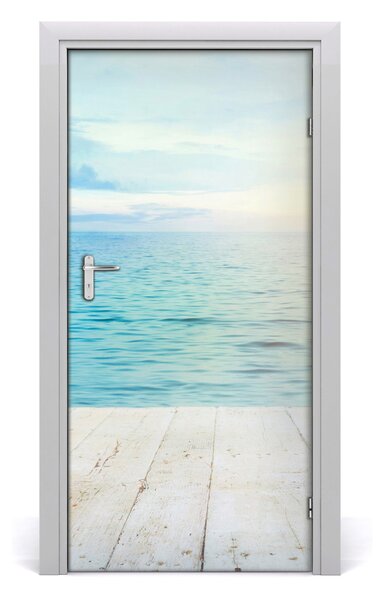 Fototapeta na dvere tropická pláž 95x205 cm