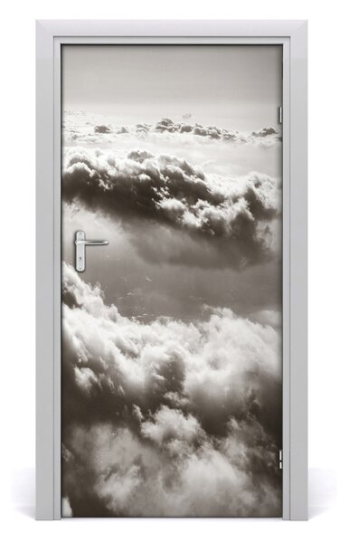 Fototapeta na dvere let nad oblaky 95x205 cm