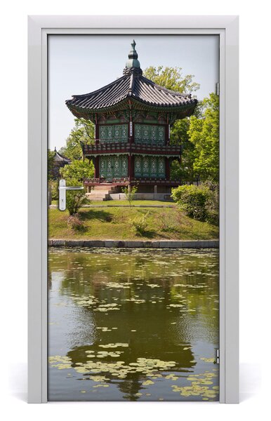 Fototapeta na dvere japonský park 95x205 cm