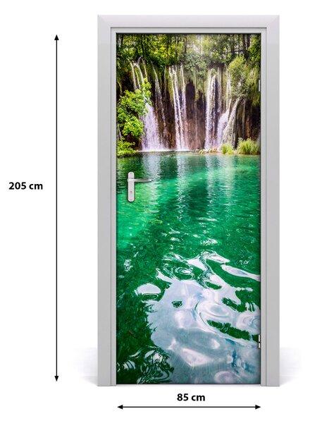Fototapeta na dvere Plitvické jazerá 85x205 cm