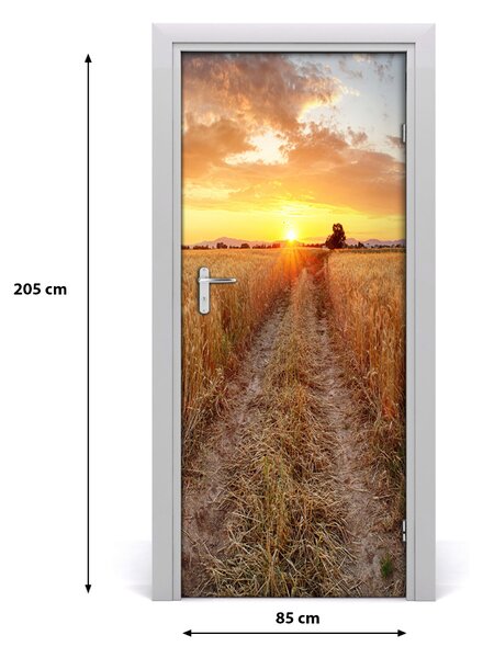 Fototapeta na dvere obilia pole 85x205 cm