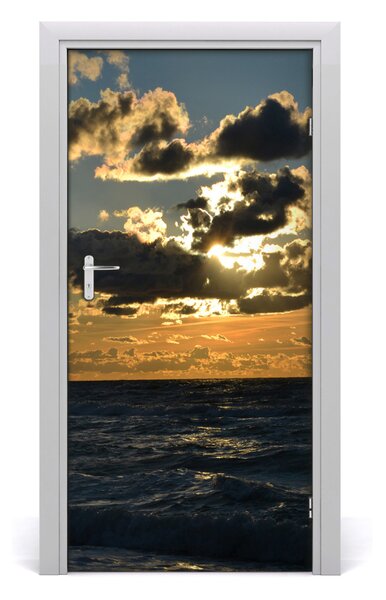 Fototapeta na dvere západ slnka mora 95x205 cm