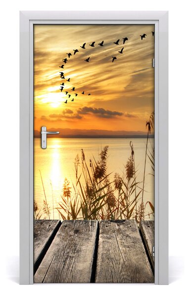 Fototapeta na dvere samolepiace západ slnka 95x205 cm