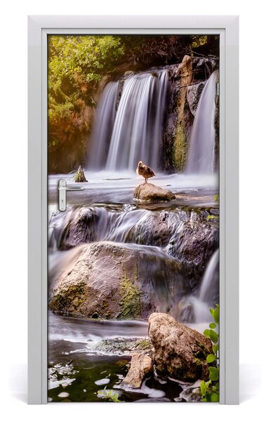 Fototapeta na dvere samolepiace vodopád 95x205 cm
