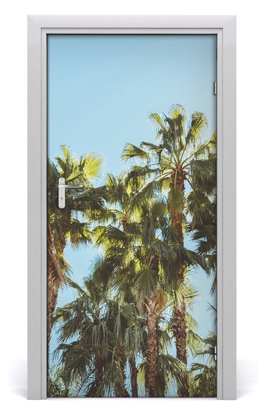 Fototapeta na dvere samolepiace príroda palmy 95x205 cm