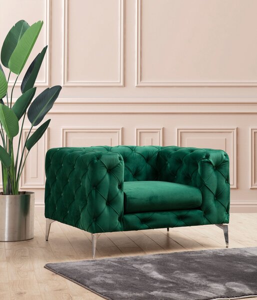 Hanah Home Kreslo Como zelené