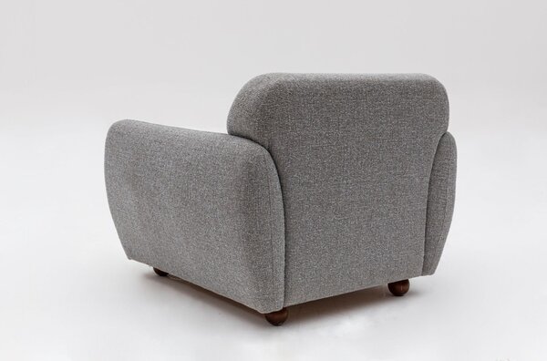 Hanah Home Kreslo Eddy sivé