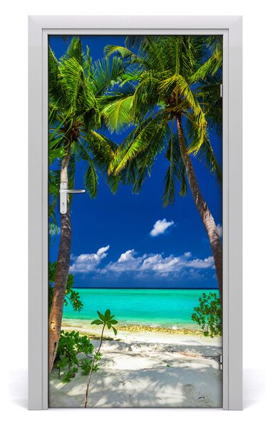 Fototapeta na dvere samolepiace tripická pláž 95x205 cm