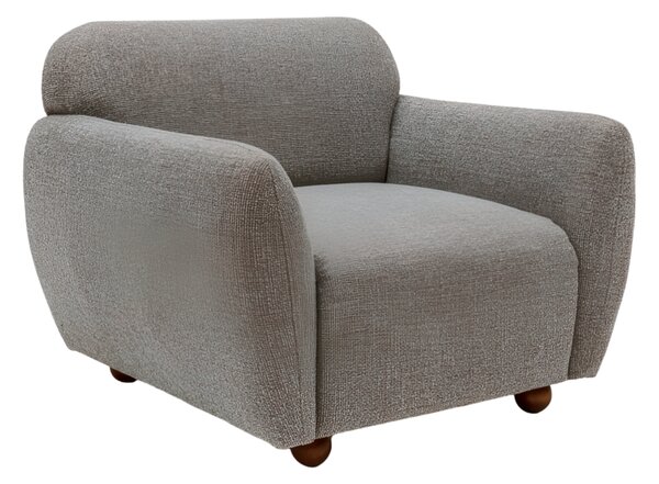Hanah Home Kreslo Eddy sivé