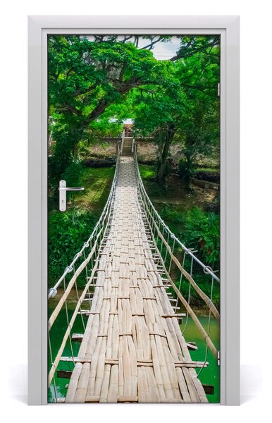 Fototapeta na dvere samolepiace visiaci most 95x205 cm