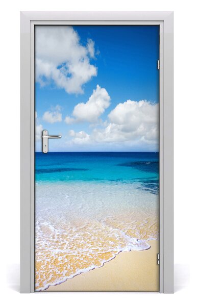 Fototapeta na dvere samolepiace tropická pláž 95x205 cm