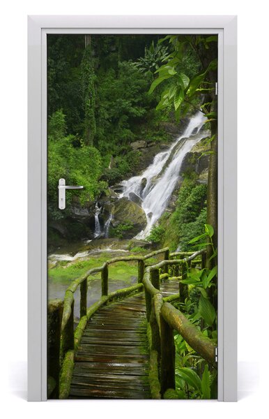 Fototapeta na dvere samolepiace chodník džungle 95x205 cm