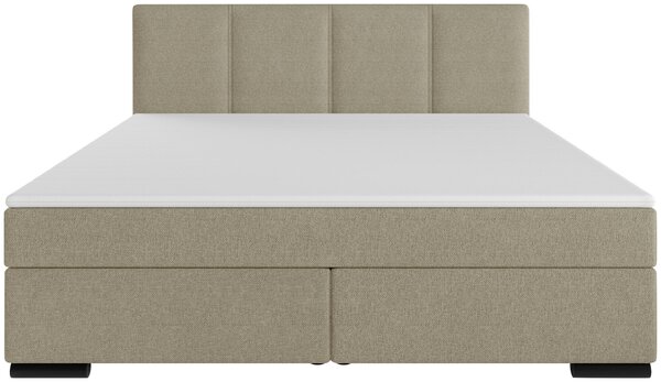 BOXSPRINGOVÁ POSTEĽ, 160/200 cm, béžová MID.YOU - Online Only spálne, Online Only