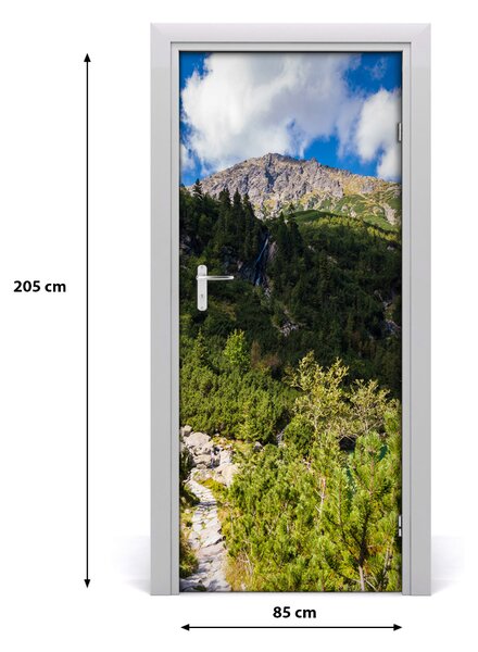 Fototapeta na dvere samolepiace Morské oko Tatry 85x205 cm