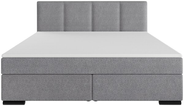 BOXSPRINGOVÁ POSTEĽ, 160/200 cm, svetlosivá MID.YOU - Online Only spálne, Online Only