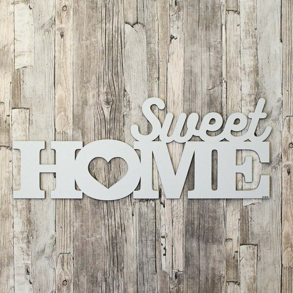 DUBLEZ | Drevená dekorácia na stenu - Sweet Home