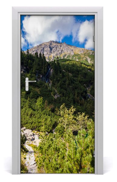 Fototapeta na dvere samolepiace Morské oko Tatry 95x205 cm