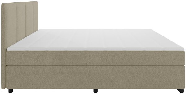 BOXSPRINGOVÁ POSTEĽ, 160/200 cm, béžová MID.YOU - Online Only spálne, Online Only