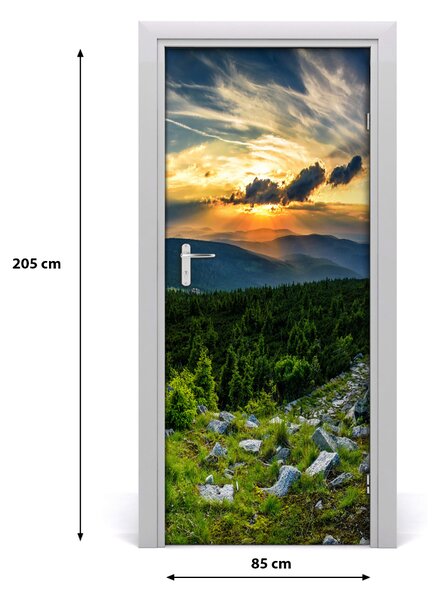 Fototapeta na dvere samolepiace panoráma hôr 85x205 cm