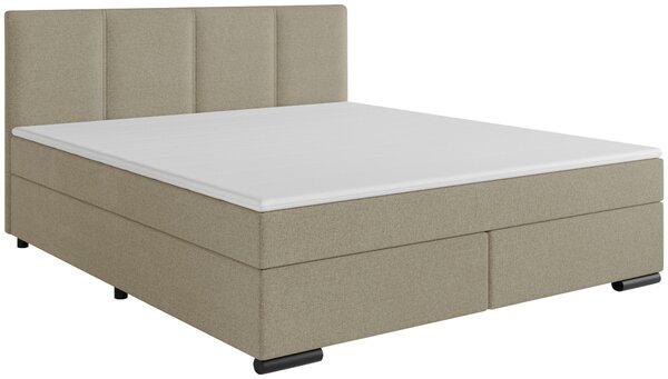 BOXSPRINGOVÁ POSTEĽ, 160/200 cm, béžová MID.YOU - Online Only spálne, Online Only