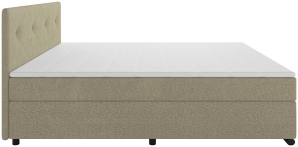BOXSPRINGOVÁ POSTEĽ, 160/200 cm, béžová MID.YOU - Online Only spálne, Online Only