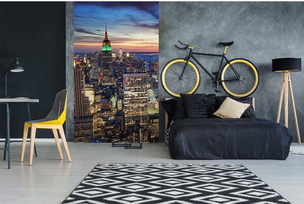 DIMEX | Vliesové fototapety na stenu Mrakodrapy v New Yorku MS-2-0014 | 150 x 250 cm | viacfarebná