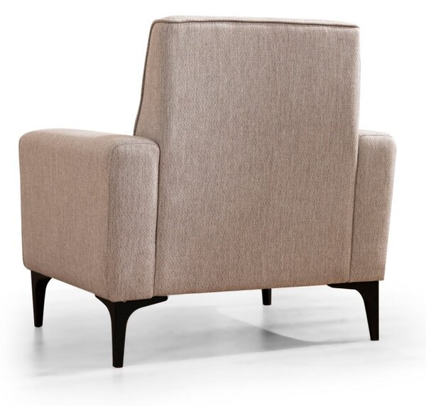 Hanah Home Kreslo Horizon svetlohnedé