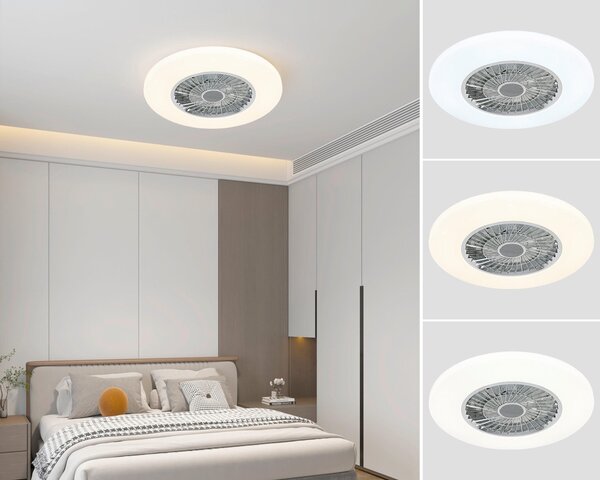 STROPNÝ VENTILÁTOR, 58/14,5 cm Mican - Interiérové svietidlá