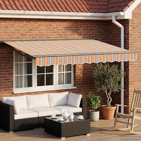 Maison Exclusive – Elektrická solárna markíza, 3,5 x 2,5 m