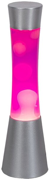 Rabalux Minka stolová lampa 1x20 W ružová-strieborná 7030