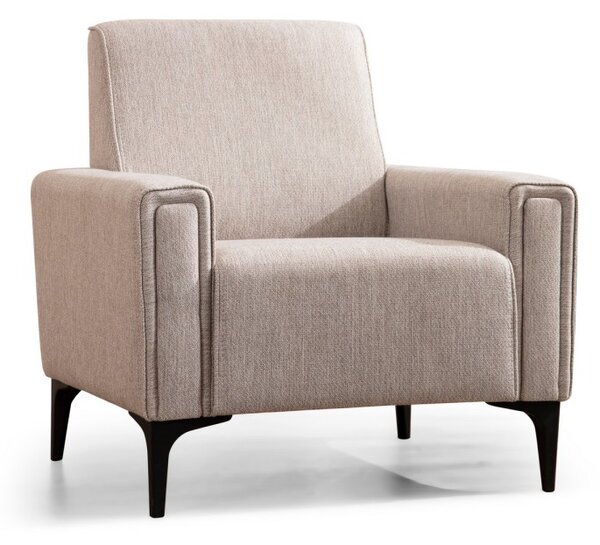 Hanah Home Kreslo Horizon svetlohnedé