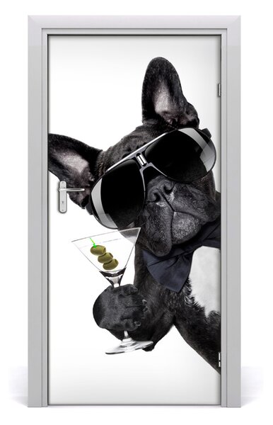 Samolepiace fototapety na dvere Piezo z martini 95x205 cm