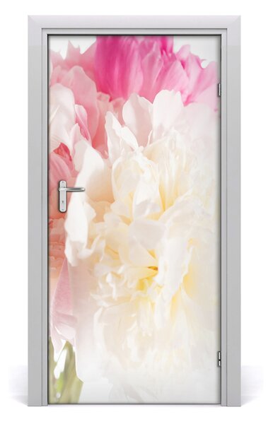 Fototapeta na dvere pivoňka 95x205 cm