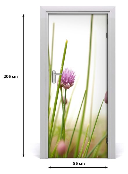 Fototapeta na dvere pažítka 85x205 cm