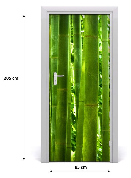 Fototapeta na dvere bambus 85x205 cm
