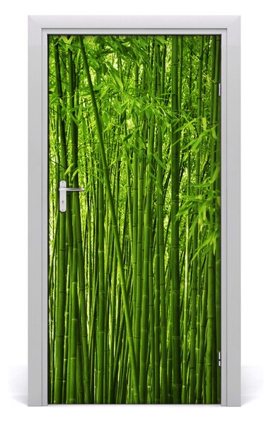 Fototapeta na dvere bambusový les 95x205 cm