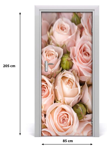 Fototapeta samolepiace Kytica ruží 85x205 cm