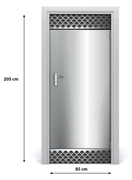 Fototapeta na dvere metalické pozadia 85x205 cm