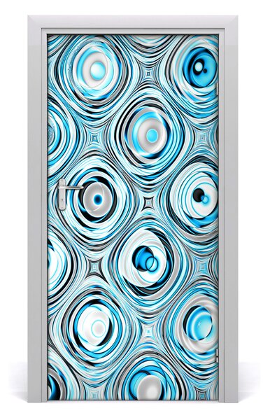 Fototapeta na dvere fraktálne grafika 95x205 cm